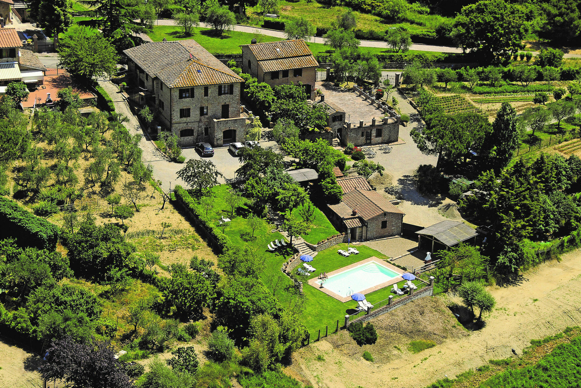 B&B Casale Virgili เซียนา ภายนอก รูปภาพ